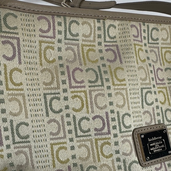 Liz Claiborne Multicolor Monogram Shoulder Bag - Picture 11 of 15